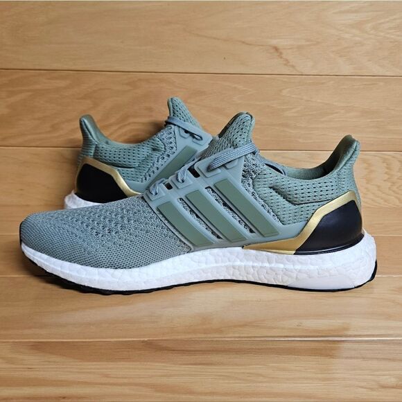 Adidas Ultraboost 1.0 Silver Green Grey Mens Running Shoes IF5258 main image 6